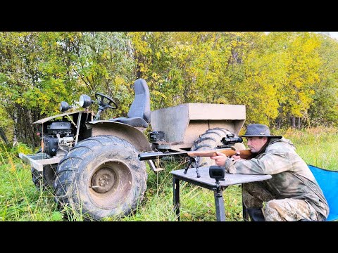 КАРАБИН ЛОСЬ 145 + ТЕПЛОВИЗИОННЫЙ ПРИЦЕЛ ARTELV ELECTRON 2.9X 50MM 640X512 LRF ПРИСТРЕЛКА 50-100 М.